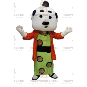 Disfraz de mascota BIGGYMONKEY™ de hombre con traje tradicional