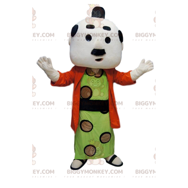 BIGGYMONKEY™ mascot costume of man in traditional Japanese BIGGYMONKEY™ mascot costume of man in traditional Japanese