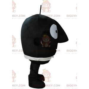 BIGGYMONKEY™ Kleine ronde zwarte man met grote neus