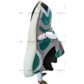 Green and White Basketball BIGGYMONKEY™ Mascot Costume.
