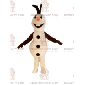 BIGGYMONKEY™ Mascot Costume av Olaf, the Snowman från Frozen -