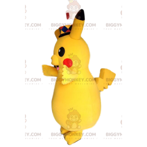 Disfraz de mascota BIGGYMONKEY™ de Pikachu, famoso personaje de
