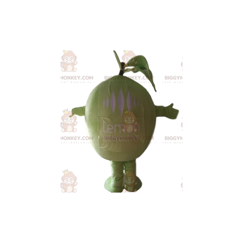 Super zabawny kostium maskotki BIGGYMONKEY™ w kolorze limonki. Super zabawny kostium maskotki BIGGYMONKEY™ w kolorze limonki.