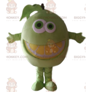 Disfraz de mascota BIGGYMONKEY™ color lima súper divertido. disfraz de limon - Mascota de la fruta - BiggyMonkey.com
