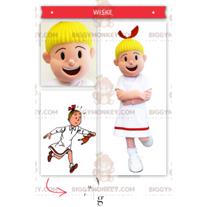 Costume de Bobette fillette de Bob et Bobette - Biggymonkey.com