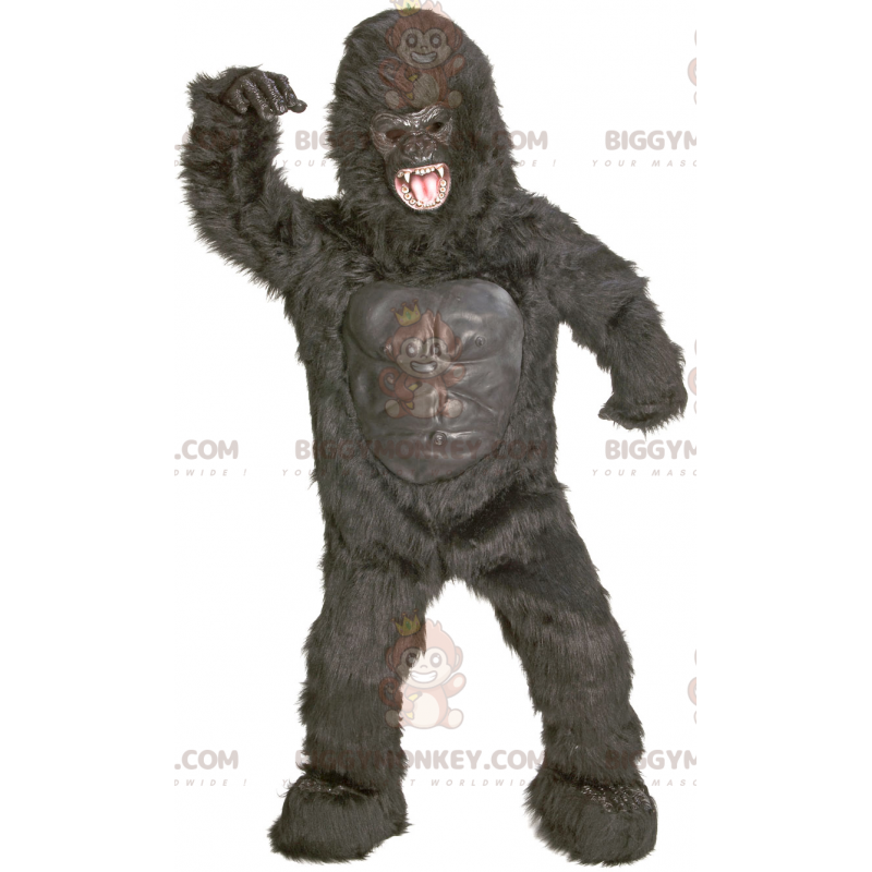 Fierce Looking Giant Black Gorilla Mascot Costume BIGGYMONKEY™