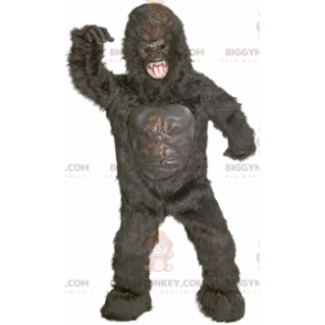 Fierce Looking Giant Black Gorilla Mascot Costume BIGGYMONKEY™