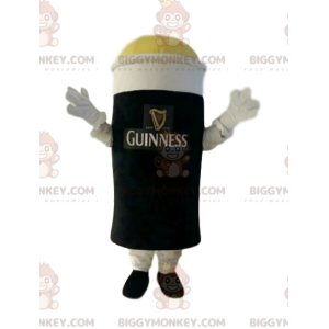 Costume da mascotte BIGGYMONKEY™ con bicchiere di birra.