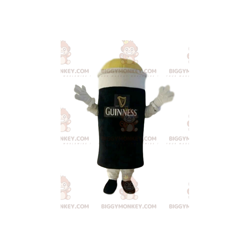 Costume de mascotte BIGGYMONKEY™ de verre de bière brune. Costume de mascotte BIGGYMONKEY™ de verre de bière brune.