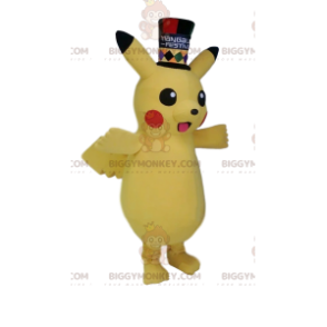 Kostium maskotki BIGGYMONKEY™ Pickachu, słynnego stworzenia z