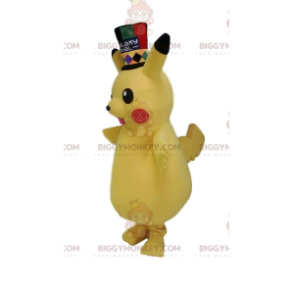 BIGGYMONKEY™ maskotkostume af Pickachu, det berømte væsen fra