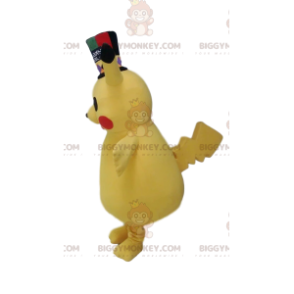 BIGGYMONKEY™ mascot costume of Pickachu, the famous creature