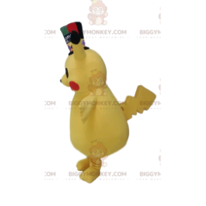 Disfraz de mascota BIGGYMONKEY™ de Pickachu, la famosa criatura