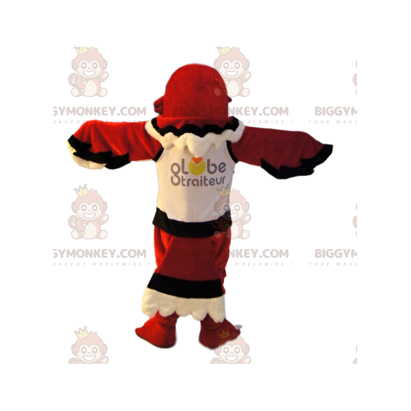 BIGGYMONKEY™ Costume da mascotte Red Eagle Maglia sportiva. BIGGYMONKEY™ Costume da mascotte Red Eagle Maglia sportiva.