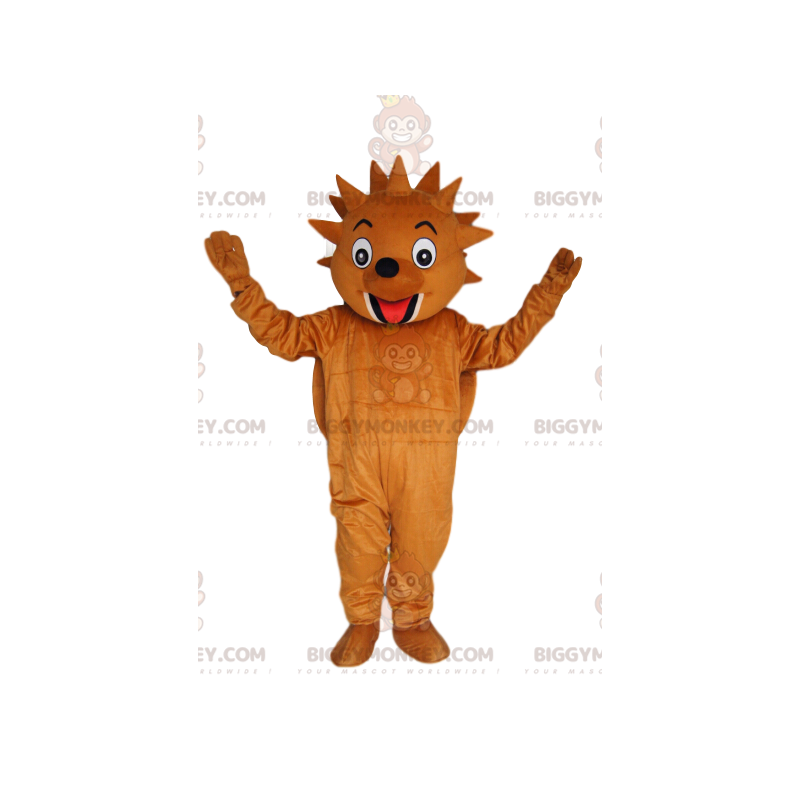Velmi vtipný kostým maskota hnědého ježka BIGGYMONKEY™. Kostým Velmi vtipný kostým maskota hnědého ježka BIGGYMONKEY™. Kostým
