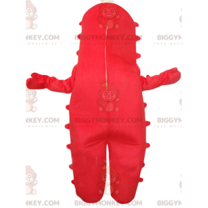 Costume de mascotte BIGGYMONKEY™ de monstre cyclope rouge super