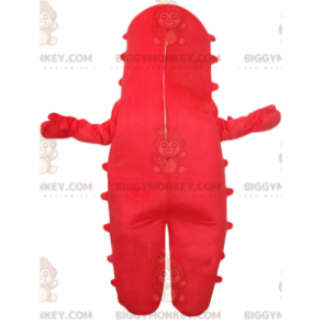 Costume de mascotte BIGGYMONKEY™ de monstre cyclope rouge super