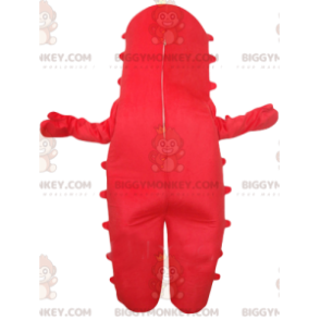 Super přátelský kostým maskota červeného Cyclops Monster