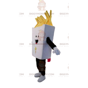 Very funny BIGGYMONKEY™ mascot costume fries tray. –