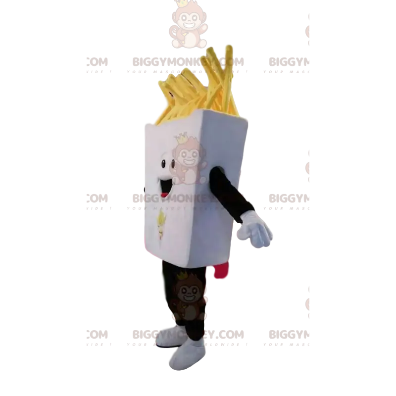 Meget sjov BIGGYMONKEY™ fritesbakke til maskotkostume. - Meget sjov BIGGYMONKEY™ fritesbakke til maskotkostume. -