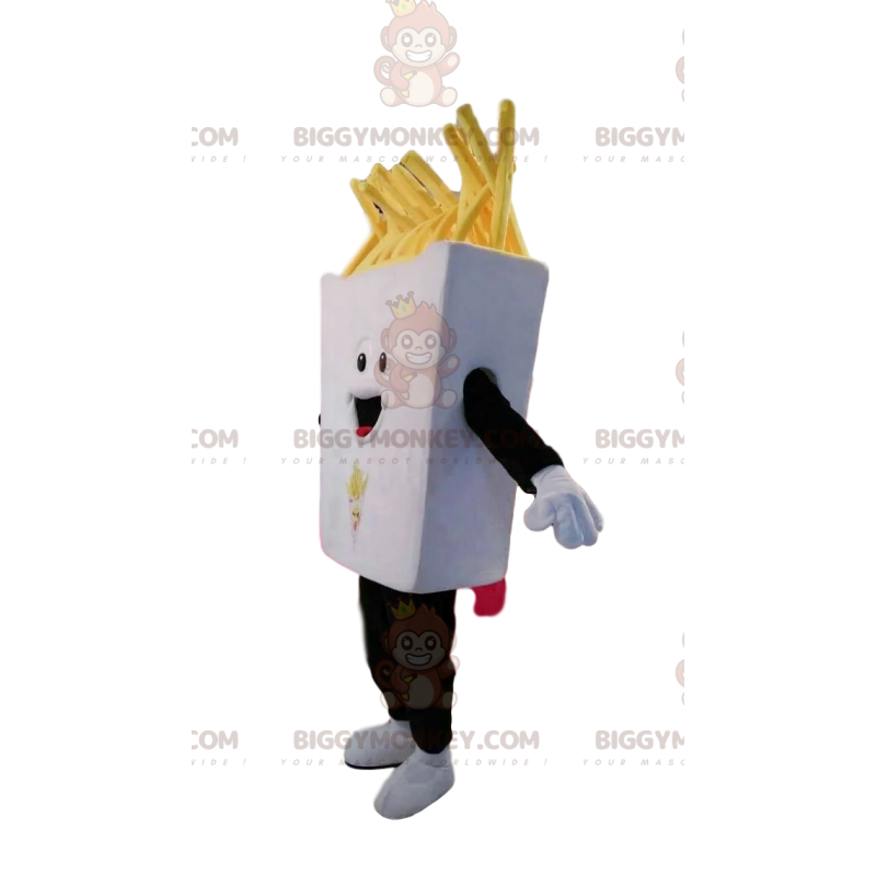 Very funny BIGGYMONKEY™ mascot costume fries tray. - Very funny BIGGYMONKEY™ mascot costume fries tray. -