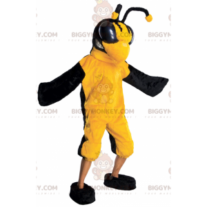 Costume de mascotte BIGGYMONKEY™ d'abeille de guêpe d'insecte
