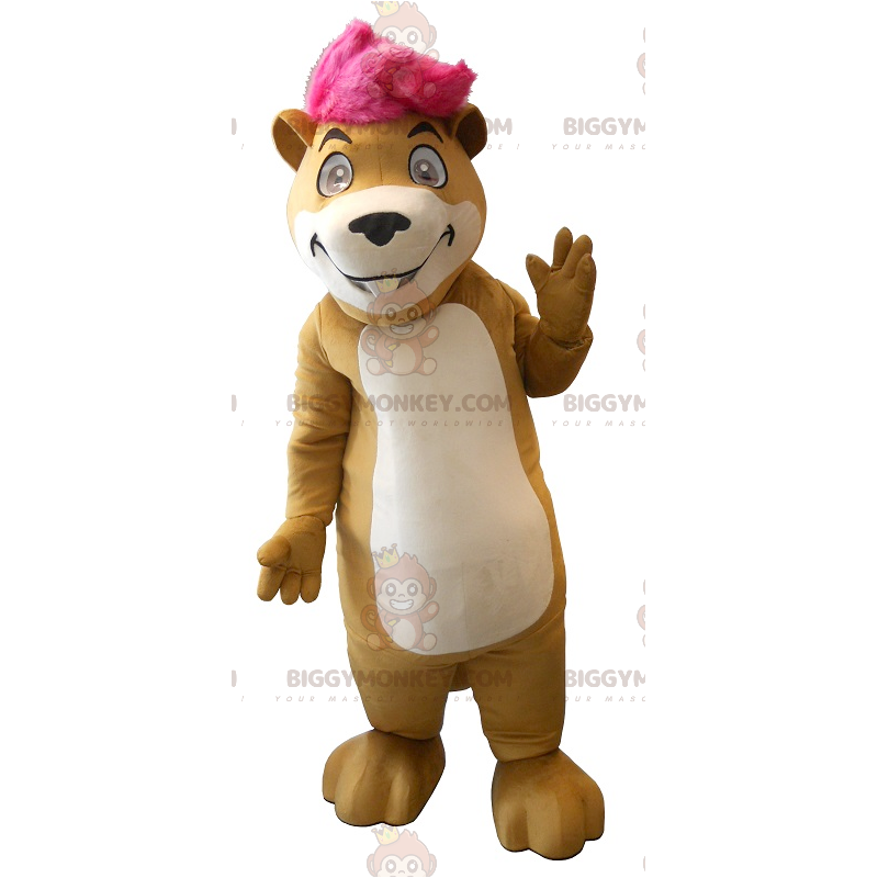 Sød brun Groundhog BIGGYMONKEY™ maskotkostume - Biggymonkey.com