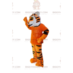 Kostým maskota příliš roztomilého tygra BIGGYMONKEY™ s
