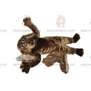 Kostým maskota hnědého a černého psa BIGGYMONKEY™. Kostým
