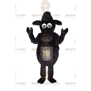 Black Sheep BIGGYMONKEY™ Mascot Costume. Black Sheep Costume –
