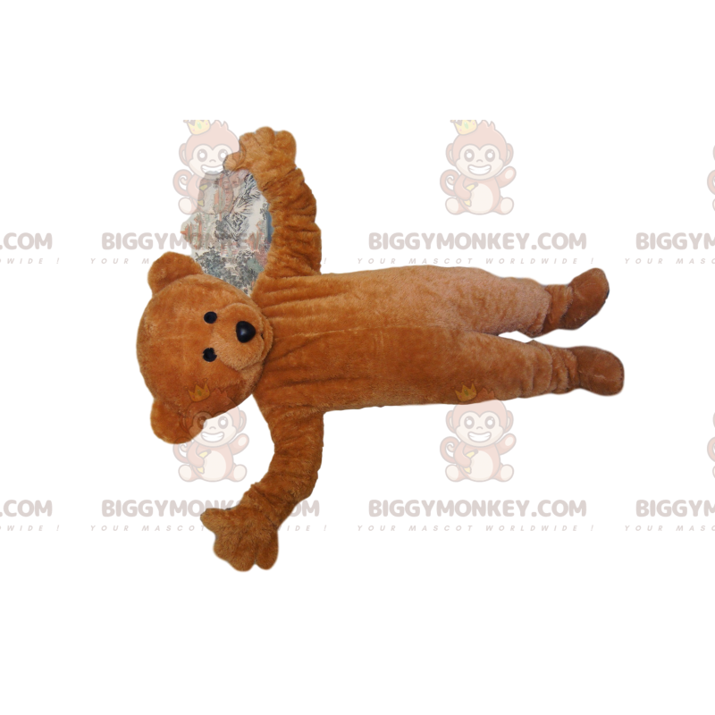 Costume de mascotte BIGGYMONKEY™ d'ourson marron vraiment Costume de mascotte BIGGYMONKEY™ d'ourson marron vraiment