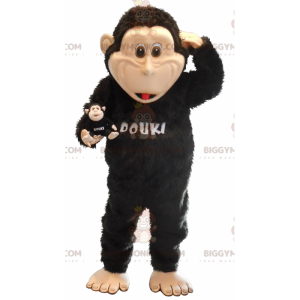 Sort Great Ape BIGGYMONKEY™ maskotkostume - Abermasker - BIGGYMONKEY_0157 - BiggyMonkey.com