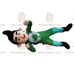 Costume da mascotte del supereroe del riciclaggio BIGGYMONKEY™