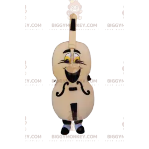 Velmi nadšený kostým maskota BIGGYMONKEY™ pro béžové