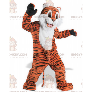 Blødt og sødt orange hvid og sort tiger BIGGYMONKEY™