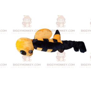 Disfraz de mascota BIGGYMONKEY™ de avispa agresiva amarilla y