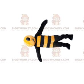 Disfraz de mascota BIGGYMONKEY™ de avispa agresiva amarilla y