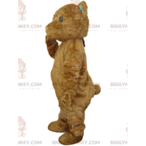 BIGGYMONKEY™ Mascot Costume Brown Bear Cub With Small Heart