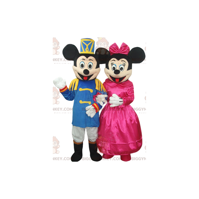 Fato de mascote super estiloso do Mickey e da Minnie Duo Fato de mascote super estiloso do Mickey e da Minnie Duo