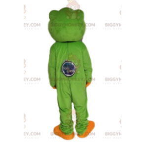 Veldig vennlig grønn frosk BIGGYMONKEY™ maskotkostyme. froske kostyme - Froskemasker - BIGGYMONKEY_013092 - BiggyMonkey.com