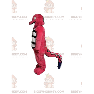 Leuk roze hagedis BIGGYMONKEY™ mascottekostuum. hagedis kostuum