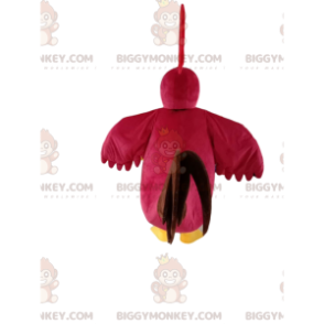 Red Rooster BIGGYMONKEY™ Mascot Costume, with Beautiful Plumage
