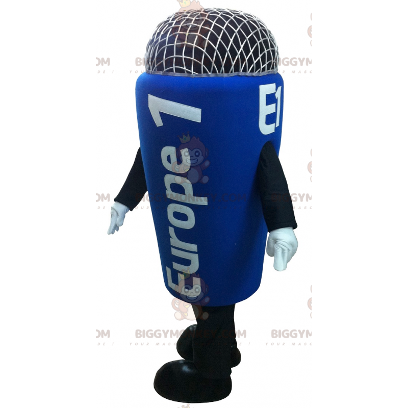 Fantasia de mascote gigante azul micro BIGGYMONKEY™ –