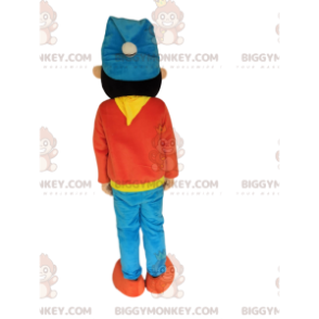 Kostým maskota postavy Noddy BIGGYMONKEY™. Kostým Noddy - Maskoti slavní lidé - BIGGYMONKEY_013124 - BiggyMonkey.com