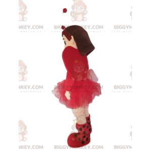 Costume de mascotte BIGGYMONKEY™ de petite fille avec une jolie