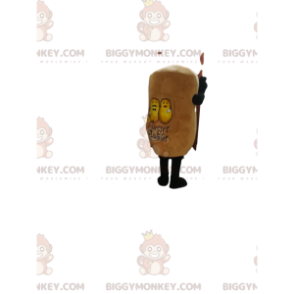 Kostým maskota žluté brambory BIGGYMONKEY™. žlutý bramborový
