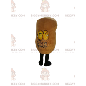 Yellow Potato BIGGYMONKEY™ maskottiasu. keltainen peruna-asu - Kasvis maskotti - BIGGYMONKEY_013134 - BiggyMonkey.com