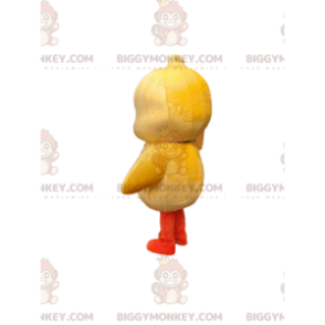 Meget sød gul chick BIGGYMONKEY™ maskot kostume. kylling kostume - Hens maskot - haner - høns - BiggyMonkey.com