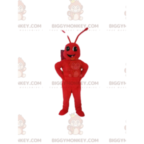 Rote Ameise BIGGYMONKEY™ Maskottchenkostüm. Ameise Kostüm -