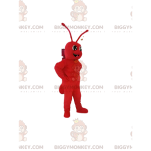 Red Ant BIGGYMONKEY™ Mascot Costume. ant costume -